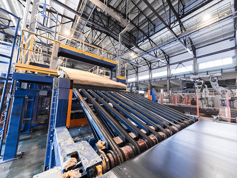 Color-coated steel factory